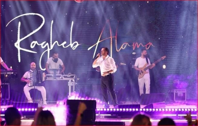 ليلة تحت النجوم.. راغب علامة بعد حفله في الساحل الشمالي صور تعرف على التالي ليلة تحت النجوم.. راغب علامة بعد حفله في الساحل الشمالي صور، أعرب الفنان