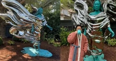 مارك زوكربيرج ينحت تمثالا ضخما لزوجته بحديقة منزلهما.. بيعبر عن حبه ليها المرأة والمنوعات شاهد المقال التالي من صحافة مصر عن مارك زوكربيرج ينحت تمثالا ضخما لزوجته بحديقة منزلهما بي