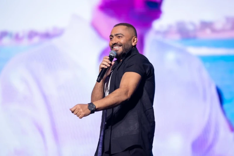 الخميس المقبل.. تامر حسني يلتقي جمهوره على مسرح عبادي الجوهر آرينا تعرف على التالي الخميس المقبل.. تامر حسني يلتقي جمهوره على مسرح عبادي الجوهر