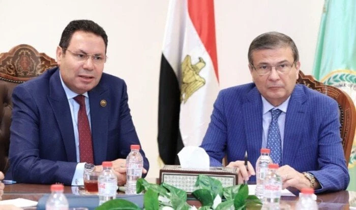 وزير الزراعة يبحث مع أعضاء الغرفة التجارية الألمانية التعاون المشتركاجتمع علاء فاروق وزير الزراعة واستصلاح الأراضي، وأعضاء الغرفة التجارية الألمانية،