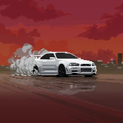 نسخة مهكرة - كن أفضل متسابق بكسل!. استمتع بإثارة السباق والضبط والتخصيص وأفضل ما في ثقافة السيارات؛ بأسلوب البكسل!ريترو بلس!باستخدام أسلوب 2.5، فإن