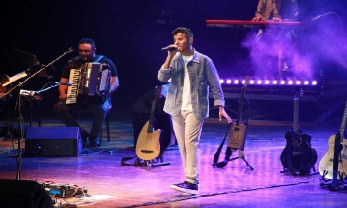 حفلاتنا لسه مكملة.. مهرجان العلمين يروج لحفل حمزة نمرةروجت الصفحة الرسمية لمهرجان العلمين، لحفلة الفنان حمزة نمرة، ضمن الدورة الثانية من المهرجان،