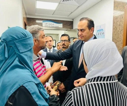 رئيس الرعاية الصحية يكرم فريق عمل مستشفى الرمد بورسعيدأحمد السبكي، رئيس الهيئة العامة للرعاية الصحيةأجرى الدكتور أحمد السبكي، رئيس الهيئة العامة