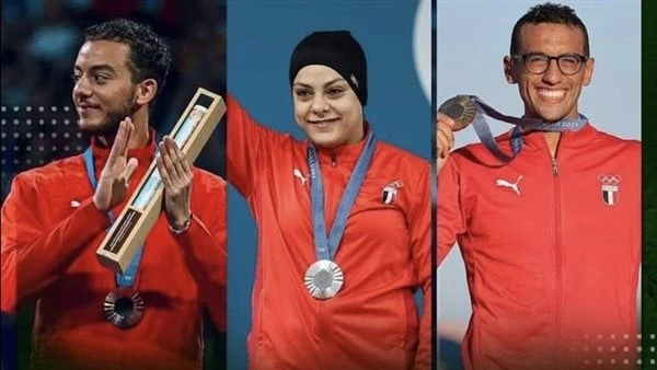 يسرا توجه رسالة لأبطال مصر في أولمبياد باريس 2024هنأت الفنانة يسرا، أبطال مصر المشاركين في أولمبياد باريس 2024، بعد حصولهم على ميدليات ذهبية، فضية،