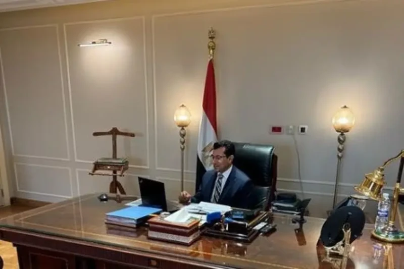 وزير الرياضة يؤازر اللاعبين البارالمبيين المؤهلين إلى باريس ٢٠٢٤وزير الشباب والرياضة، أشرف صبحي، يدعم اللاعبين البارالمبيين المصريين متأهلين لألعاب