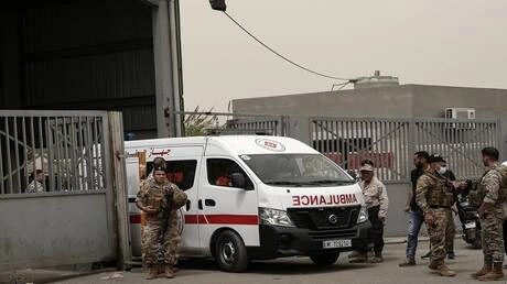 روسيا اليوم: الصحة اللبنانية تعلن إصابة 12 شخصا بينهم 11 سوريا في الهجوم الإسرائيلي على بلدة معروب أفاق عربية - : ننشر لكم شاهد الصحة اللبنانية تعلن