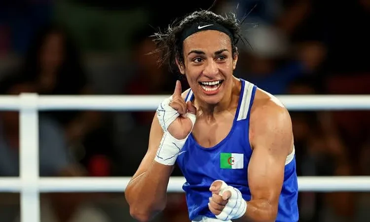 -الجزائرية إيمان خليف تفوز بذهبية أولمبياد باريس في الملاكمة .. رياضة، الجزائرية إيمان خليف تفوز بذهبية أولمبياد باريس في الملاكمة،توجت الملاكمة الجزائرية إيمان خليف، قبل قليل، بال