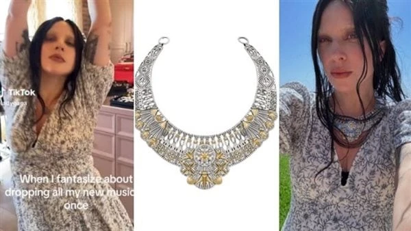 سعر خرافي.. ليدي جاجا تثير الجدل بعقد ذهب مصري.. تفاصيلأثارت النجمة الأمريكية ليدي جاجا جدلا كبيرا بعد ارتدائها عقدا من تصميم العلامة التجارية