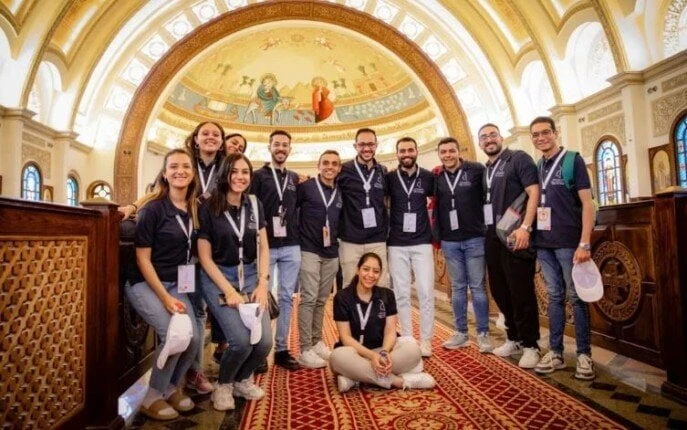 العاصمة الإدارية تستقبل شباب ملتقى لوجوس الرابعاستقبلت شركة العاصمة الإدارية للتنمية العمرانية مجموعة من شباب ملتقى لوجوس للشباب، في زيارة تنظمها