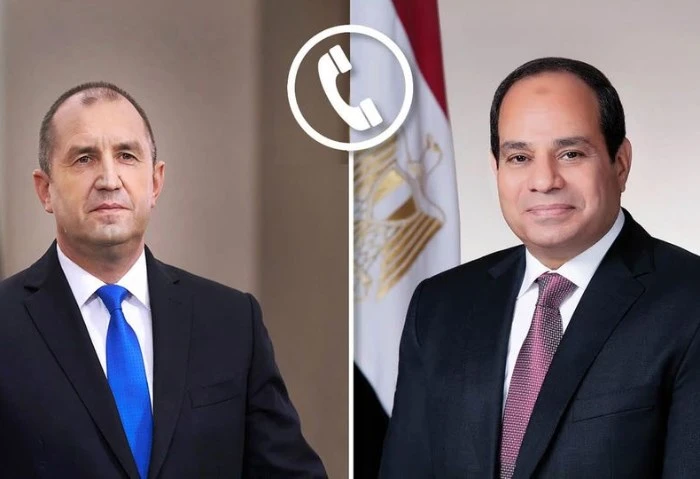 خلال اتصال بنظيره البلغاري، الرئيس السيسي يحذر من التصعيد في الشرق الأوسط تلقى الرئيس عبد الفتاح السيسي، اليوم، اتصالا هاتفيا من الرئيس البلغاري رومن