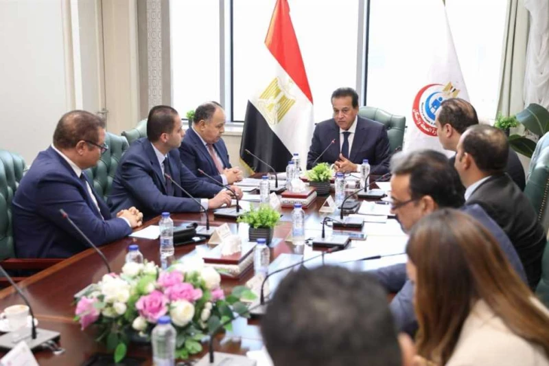 وزير الصحة يترأس اجتماع لجنة التأمين الشامل لمتابعة الموقف التنفيذي للمرحلة الأولى ترأس الدكتور خالد عبدالغفار نائب رئيس مجلس الوزراء وزير الصحة