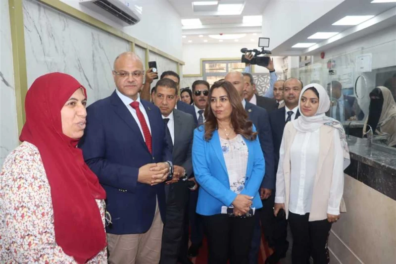 تيسيرا لإجراءات التصالح على مخالفات البناء.. وزيرة التنمية المحلية تتفقد المركز التكنولوجي بالقليوبية تفقدت الدكتورة منال عوض وزيرة التنمية المحلية والمهندس أيمن عطية محافظ القليوب