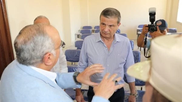 الزراعة: 3 مراكز للخدمات التنموية المتكاملة بشمال وجنوب سيناءتفقد علاء فاروق وزير الزراعة واستصلاح الأراضي، يرافقه اللواء هاني سويلم وزير الري،