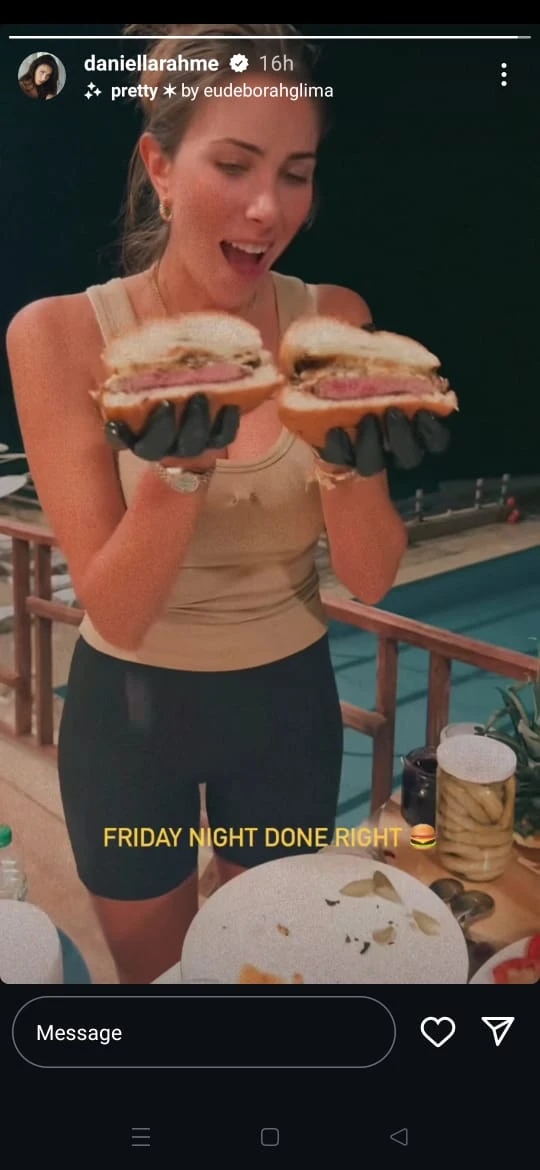 دانييلا رحمة تطهو الطعام في منزلها.. وهكذا قدمته للضيوف ، دانييلا رحمة تطهو الطعام في منزلها وهكذا قدمته للضيوف،شاركت النجمة اللبنانية دانييلا رحمة