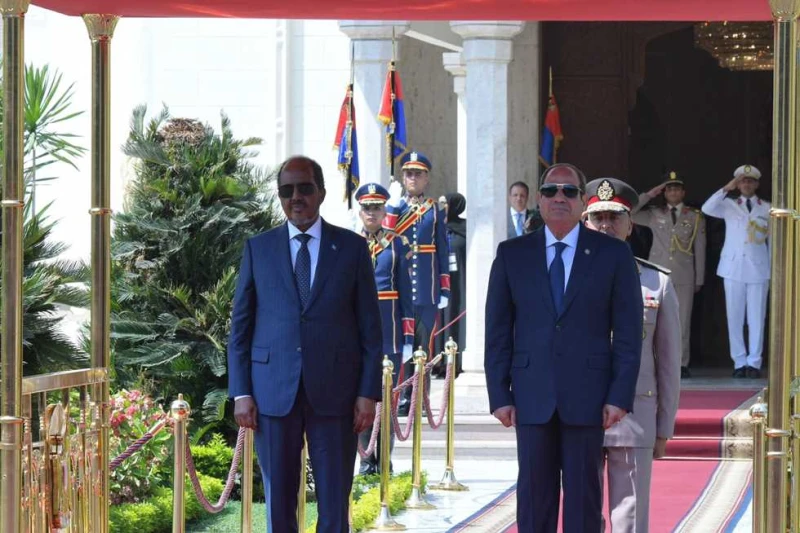 ماذا يحدث داخل الأراضي الصومالية ؟ اللواء سمير فرج يوضح كشف اللواء سمير فرج، المفكر الاستراتيجي، تفاصيل لقاء الرئيس عبدالفتاح السيسى اليوم بالرئيس