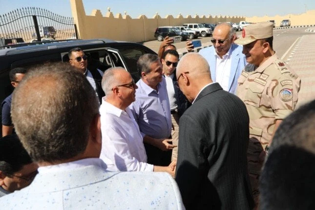 وزيرا الزراعة والري يتفقدان عددا من المشروعات التنموية في شمال سيناءوصل علاء فاروق وزير الزراعة واستصلاح الأراضي، والدكتور هاني سويلم وزير الموارد