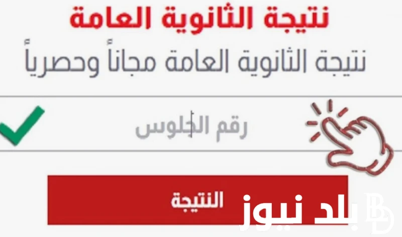 رابط مباشر.. نتيجة الثانوية العامة الدور الثانى 2024 عبر موقع وزراة التربية و التعليم .. .() يترقب العديد من الطلاب وأولياء الأمور ظهور نتيجة