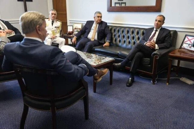 وزير الخارجية يلتقي عدد من قيادات مجلسي النواب والشيوخ الأمريكيين جانب من زيارة وزير الخارجية ل واشنطنتواصلت لقاءات الدكتور بدر عبد العاطي، وزير الخارجية والهجرة وشئون المصريين بال