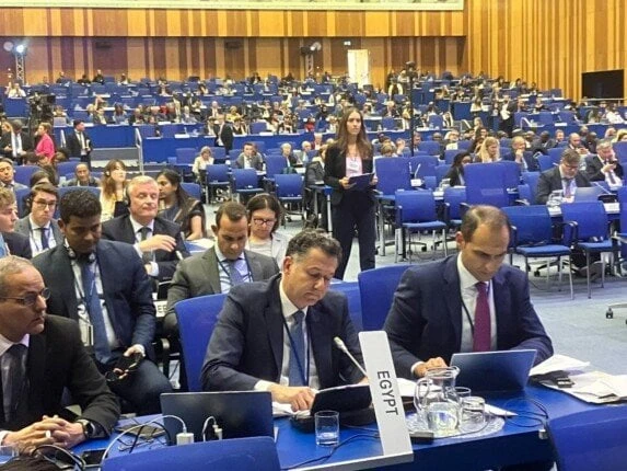مؤتمر الوكالة الدولية للطاقة الذرية يوافق على قرار مصر بتطبيق الضمانات الشاملةاعتمد المؤتمر العام للوكالة الدولية للطاقة الذرية، اليوم الخميس 19