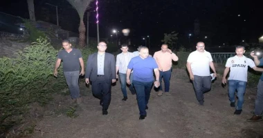 محافظ أسيوط يتفقد أعمال التطوير الجارية بحديقة الإيمان بالأربعين أسيوط سيد زعزوع قام اللواء دكتور هشام أبوالنصر محافظ أسيوط، يرافقه الدكتور مينا عماد