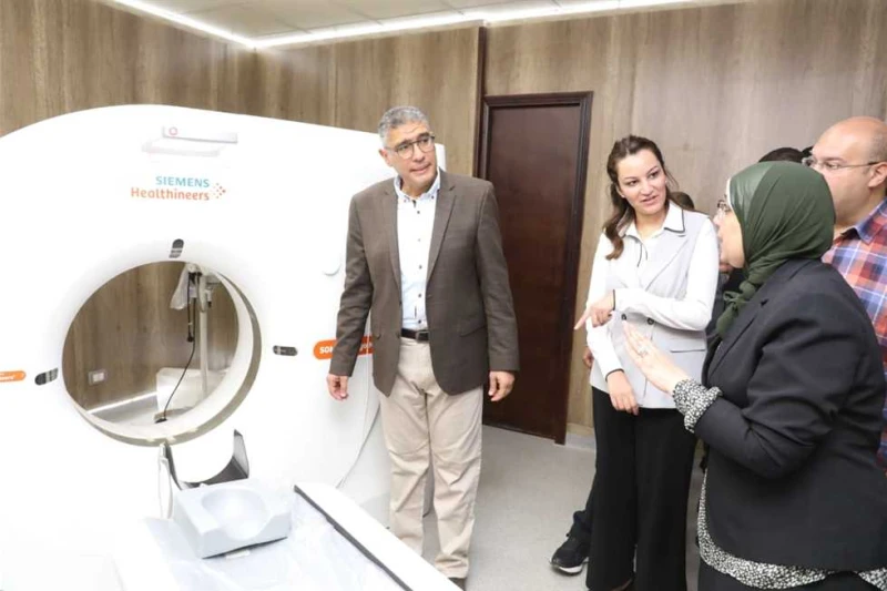 محافظ الجيزة يفتتح وحدة الأشعة المقطعية بمستشفى الواحات البحرية تفقد المهندس عادل النجار محافظ الجيزة، اليوم الخميس، انتظام تقديم الخدمات الصحية