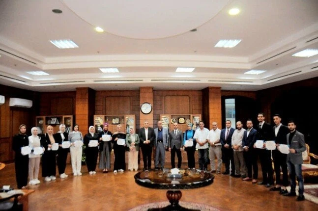 تحت شعار قوتنا في شبابنا.. جامعة كفر الشيخ تختتم فعاليات البرنامج التدريبي ل 153 شابا وفتاةاختتمت جامعة كفر الشيخ، فعاليات البرنامج التدريبي لإعداد