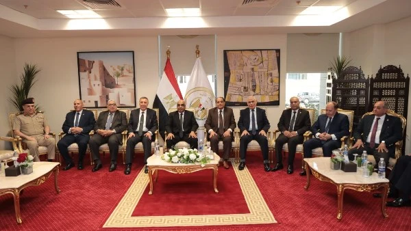 وزير العدل ورؤساء الجهات والهيئات القضائية يتفقدوا مدينة العدالة بالعاصمة الإدارية الجديدة في إطار المتابعة المستمرة لمشروع مدينة العدالة بالعاصمة