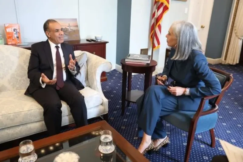 وزير الخارجية والهجرة يستهل زيارته لواشنطن بلقاءات مكثفة مع أعضاء الكونجرس زار وزير الخارجية والهجرة وشؤون المصريين بالخارج، د. بدر عبد العاطي،