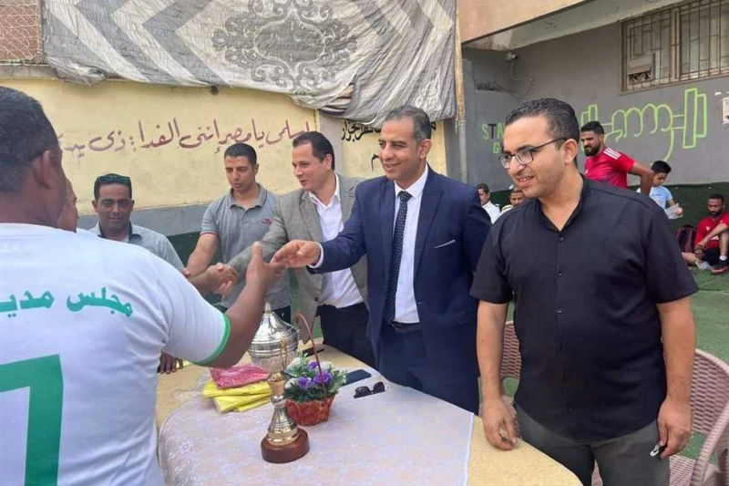 مجلس مدينة بنها يفوز بدورى المصالح الحكومية شهد الدكتور وليد فرماوى مدير الشباب والرياضة بالقليوبية، فعاليات ختام دوري المصالح الحكومية بالقليوبية