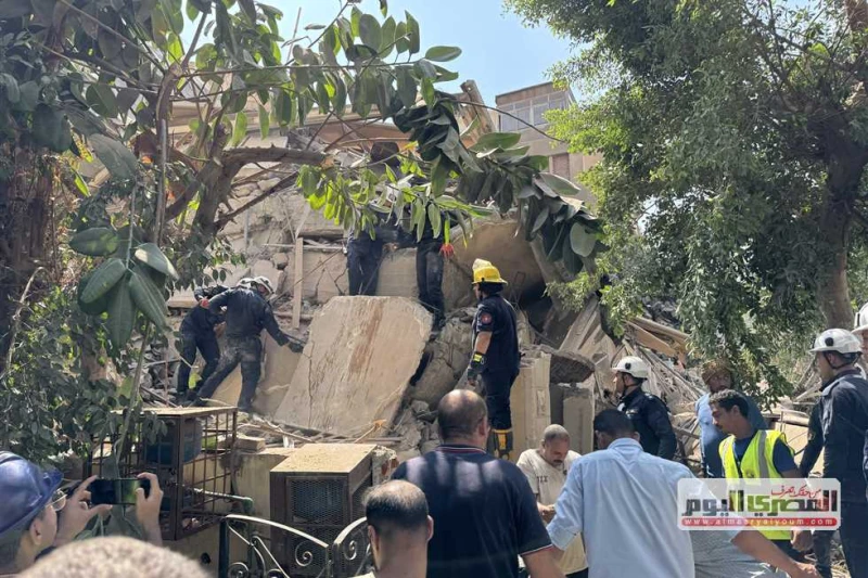 توجيهات عاجلة من وزيرة التضامن بشأن انهيار عقار أرض الجولف في مصر الجديدة تتابع الدكتورة مايا مرسي وزيرة التضامن الاجتماعي، حادث انهيار عقار سكني