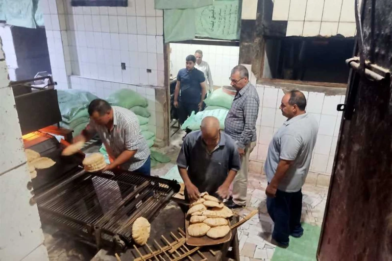 تحرير 10 محاضر مخالفات تموينية لمخابز قلين في كفر الشيخ تابع اللواء دكتور علاء عبدالمعطي، محافظ كفرالشيخ، جهود الوحدة المحلية لمركز ومدينة قلين، بإشراف اللواء خالد كشك، في الحملات 