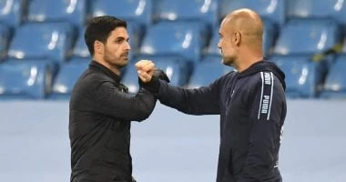 -صراع الأستاذ والتلميذ.. جوارديولا يتفوق على أرتيتا قبل قمة الدوري الإنجليزي اليوم .. تشهد قمة مانشستر سيتي وأرسنال مواجهة من نوع خاص بين الثنائي الإسباني بيب جوارديولا ونظيره ميكي