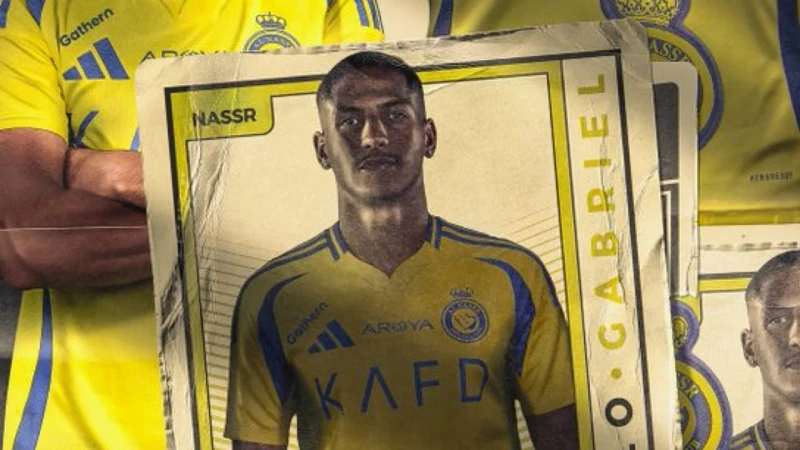 -النصر يعلن تعاقده مع أنغيلو غابرييل .. أعلنت إدارة نادي النصر، غلق تعاقداتها خلال موسم الانتقالات الصيفية الحالي، بتعاقدها مع اللاعب البرازيلي