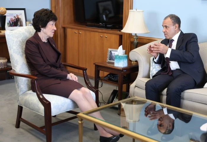 وزير الخارجية يستهل زيارته لواشنطن بلقاءات مكثفة مع أعضاء الكونجرس استهل الدكتور بدر عبد العاطي وزير الخارجية والهجرة وشئون المصريين بالخارج، زيارته للعاصمة الأمريكية واشنطن بلقاءا