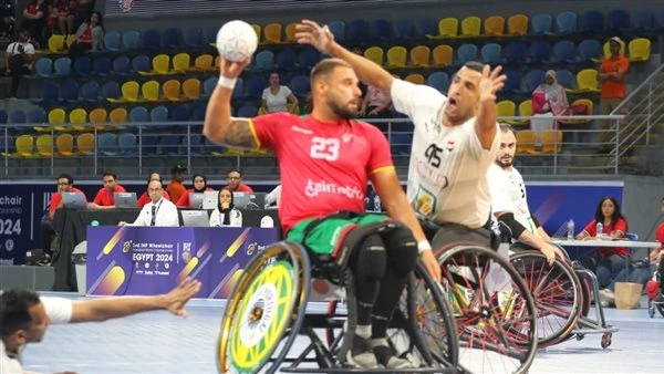 -منتخب الكراسي المتحركة لليد يخسر أمام البرتغال ويواجه الهند لحسم التأهل .. خسر منتخب مصر للكراسي المتحركة لكرة اليد أمام البرتغال بنتيجة شوطين مقابل
