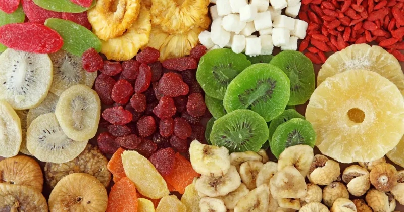 الفاكهة المجففة غنية بالألياف والبوتاسيوم والكالسيوم ونسبة السكر فيها متدنية تعرف على التالي الفاكهة المجففة غنية بالألياف والبوتاسيوم والكالسيوم