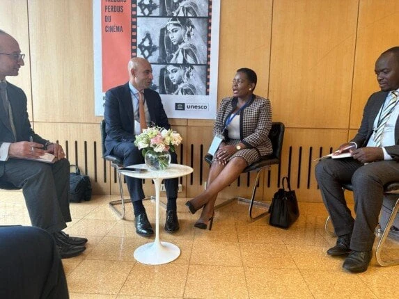 وزير التعليم: نتعاون مع دولة زامبيا لنقل الخبرات المصرية في مجال التعليم قبل الجامعي وزير التعليم خلال لقائه وزيرة تعليم زامبيانادية جودةالتقى محمد