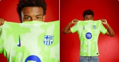 -صمم من أجل التضامن مع النساء.. حكاية قميص برشلونة الثالث بموسم 2025 صور .. كشف نادي برشلونة الإسباني عن القميص الثالث للفريق الكتالوني لخوض مباريات الموسم الحالي 2024-25، في الدور