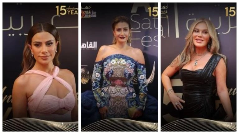 10 صور- أحمد السقا وباسم سمرة وغادة عبد الرازق..النجوم في حفل توزيع جوائز مهرجان الفضائيات العربية تعرف على التالي 10 صور- أحمد السقا وباسم سمرة