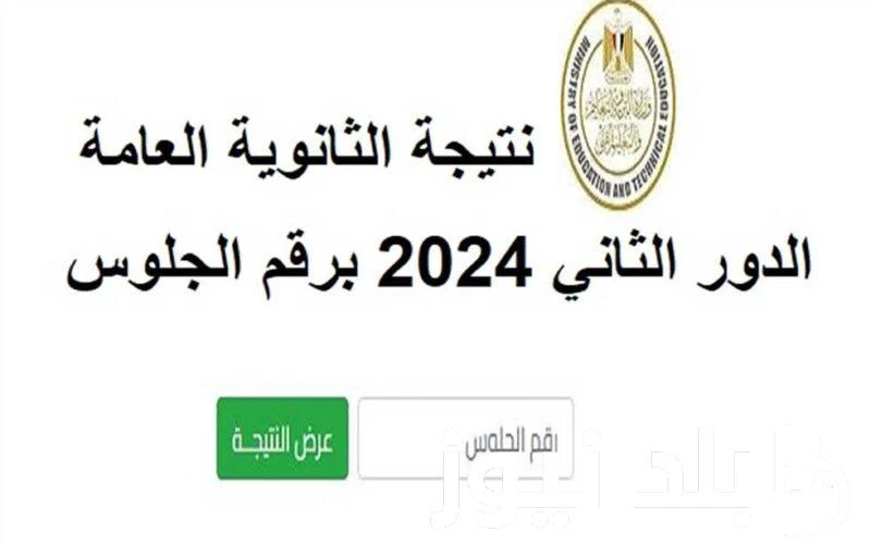 رابط الاستعلام عن نتيجة ملاحق الثانوية العامة 2024 بالاسم ورقم الجلوس وموعد ظهورها .() ارتفعت مؤشرات البحث من قبل عدد كبير من الطلاب عن معرفة موعد