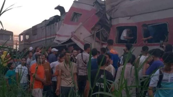الصحة: حالتا وفاة و 29 مصابا فى حادث تصادم قطارى الشرقية تابع الدكتور خالد عبدالغفار نائب رئيس مجلس الوزراء ووزير الصحة والسكان، تداعيات حادث التصادم الذي وقع بين قطارين، اليوم الس
