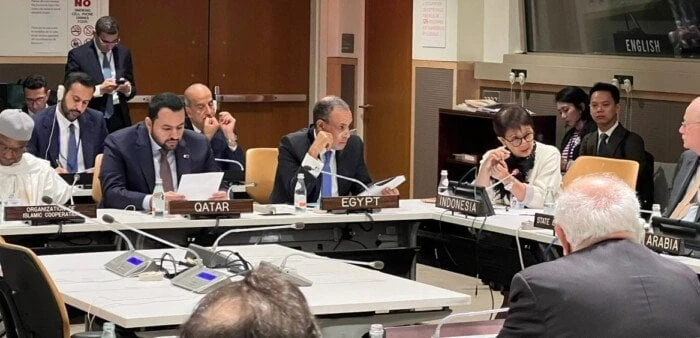 وزير الخارجية يشدد على رفض مصر أي سيناريوهات لتهجير الفلسطينيينشارك الدكتور بدر عبد العاطي، وزير الخارجية والهجرة وشئون المصريين بالخارج، اليوم