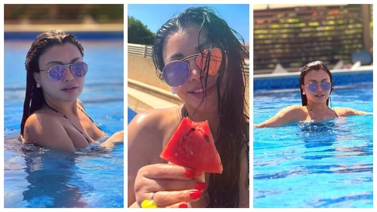 بالمايوه.. هيفاء تفاجئ جمهورها بإطلالة جريئة في الساحل الشمالي تعرف على التالي بالمايوه.. هيفاء تفاجئ جمهورها بإطلالة جريئة في الساحل الشمالي، 06 23