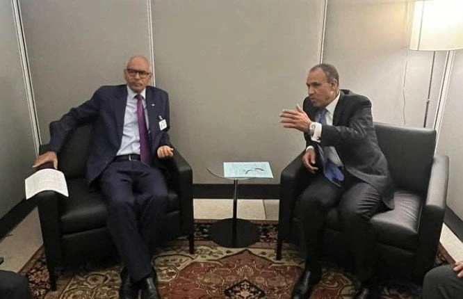 وزير الخارجية والهجرة يلتقي نظيره السوداني في نيويورك وزير الخارجية يلتقي نظيره السودانيالتقى الدكتور بدر عبد العاطي، وزير الخارجية والهجرة وشئون