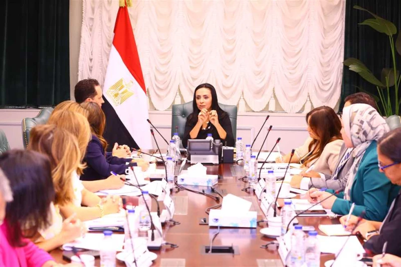 وزيرة التضامن تبحث مع الأمريكية للتنمية برنامج التمكين الاقتصادي والاجتماعي للمرأة عقدت الدكتورة مايا مرسي، وزيرة التضامن الاجتماعي، اجتماعا مع شون