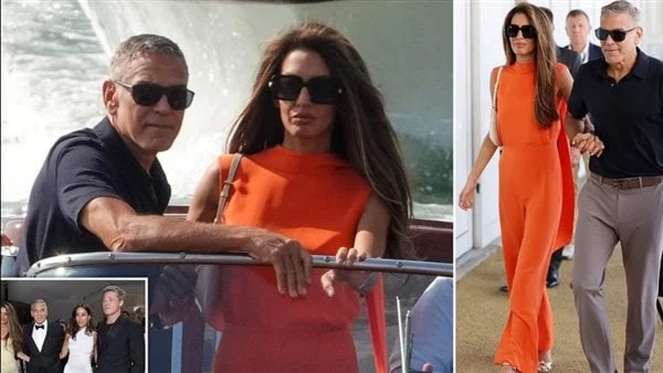 200 مليون دولار.. هجوم على فيلم جورج كلونى وإطلالة ساحرة لأمل علم الدينشوهدت أمل كلونى زوجة النجم العالمى جورج كلونى أثناء مغادرتها مهرجان فينيسيا