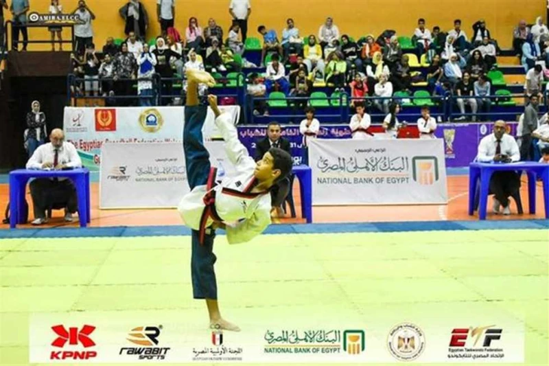 تأهل 5 لاعبين من النادى الأوليمبي بالإسكندرية لخوض بطولة العالم للبومزا 2024 (صور) أعلن الاتحاد المصرى للتايكوندو اليوم الاثنين، تأهل 5 لاعبين من فريق التايكوندو فى النادى الاوليمب