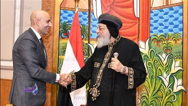 وزير التعليم: نتجه لوضع منهج يضم القيم والمبادئ الدينية المشتركة ضمن مادة الديناستقبل قداسة البابا تواضروس الثاني في المقر البابوي بالقاهرة، اليوم الاثنين، محمد عبد اللطيف وزير الت