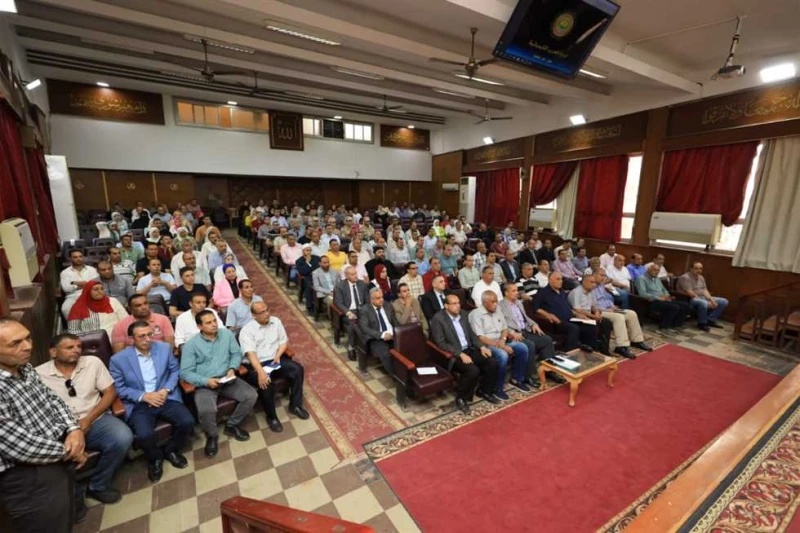 محافظ كفرالشيخ يشهد فعاليات ندوة مجابهة التلوث الكيميائي شهد اللواء دكتور علاء عبدالمعطي، محافظ كفرالشيخ اليوم الثلاثاء، فعاليات ندوة مجابهة التلوث