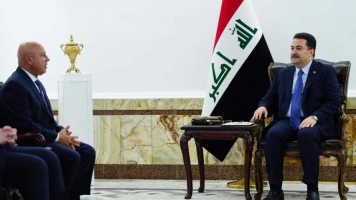 كامل الوزير: مصر لديها رغبة جادة في توسعة التعاون مع العراقاستقبل رئيس مجلس الوزراء العراقي محمد شياع السوداني، الفريق كامل الوزير نائب رئيس الوزراء